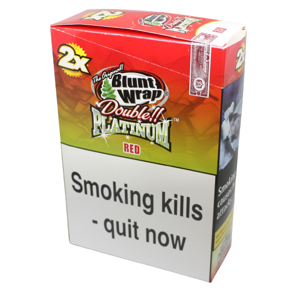 Double Platinum Cigar Wraps - 2 pack (Box of 25)