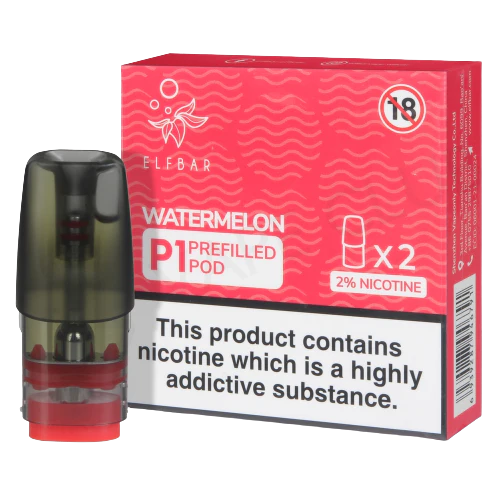 ELF Bar Mate 500 P1 Pre-Filled Pods - Pack of 2